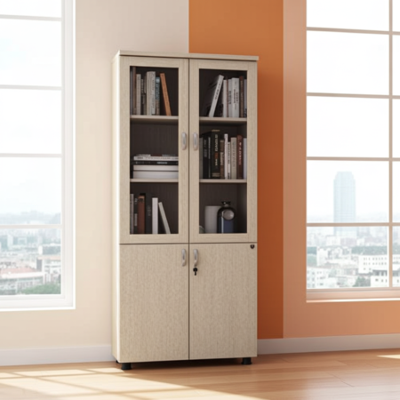 Tủ tài liệu đựng hồ sơ cao có cánh SME8350