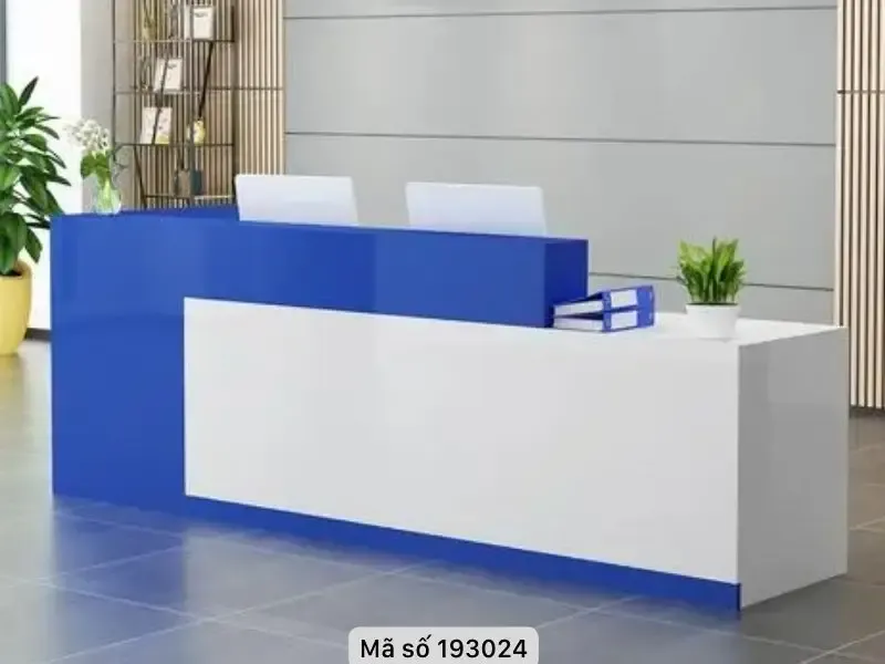 Mẫu quầy lễ tân nhỏ đẹp