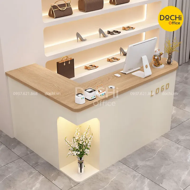 Ngăn kéo, Kệ để tài liệu mặt sau quầy