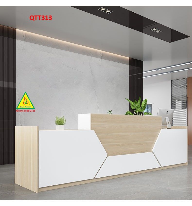 Quầy lễ tân hiện đại, chuyên nghiệp