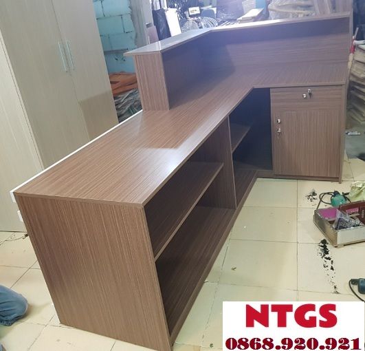 Quầy đồng mới chữ L giá rẻ
