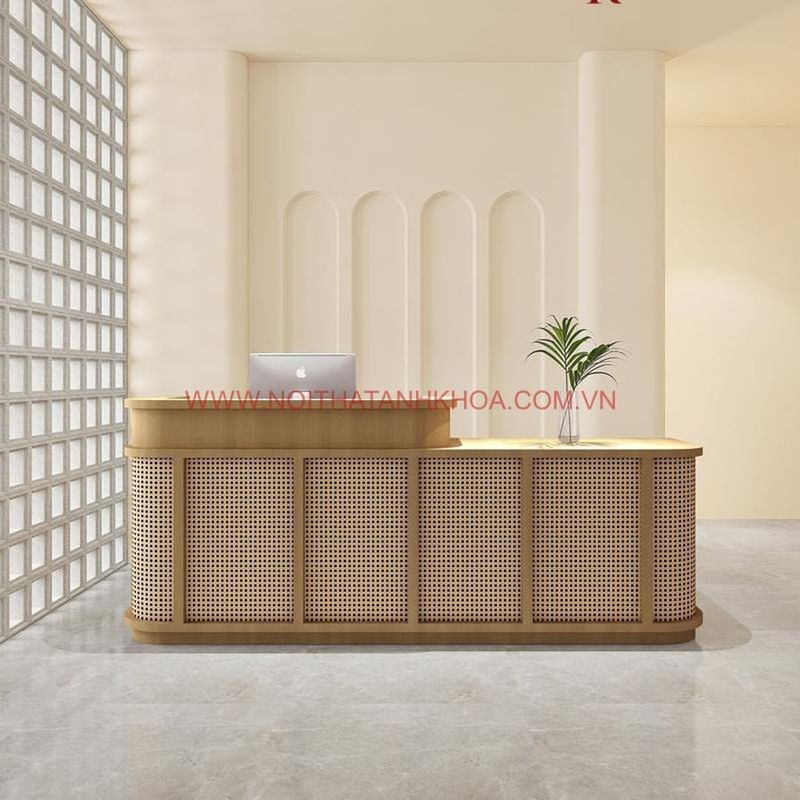 Quầy lễ tân chữ L