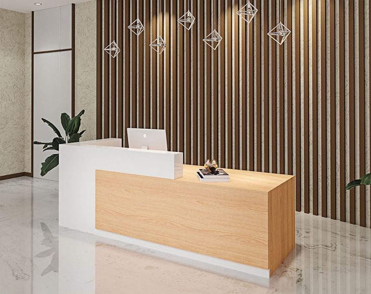 quầy lễ tân đẹp