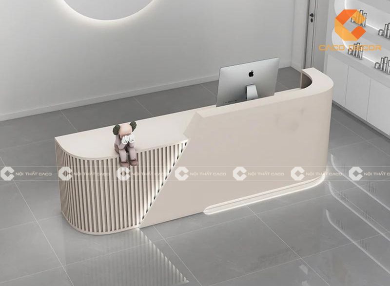 Mẫu quầy lễ tân đẹp
