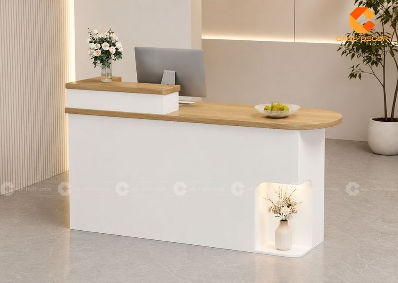 Quầy lễ tân chữ L