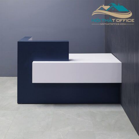 Quầy lễ tân gỗ MDF phủ melamine