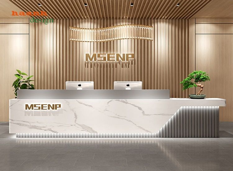 Quầy lễ tân khách sạn nhỏ